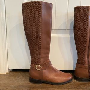 Cole Haan women’s brown leather boots